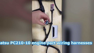 Жгуты проводов части двигателя Komatsu PC210-10 6755-81-9310