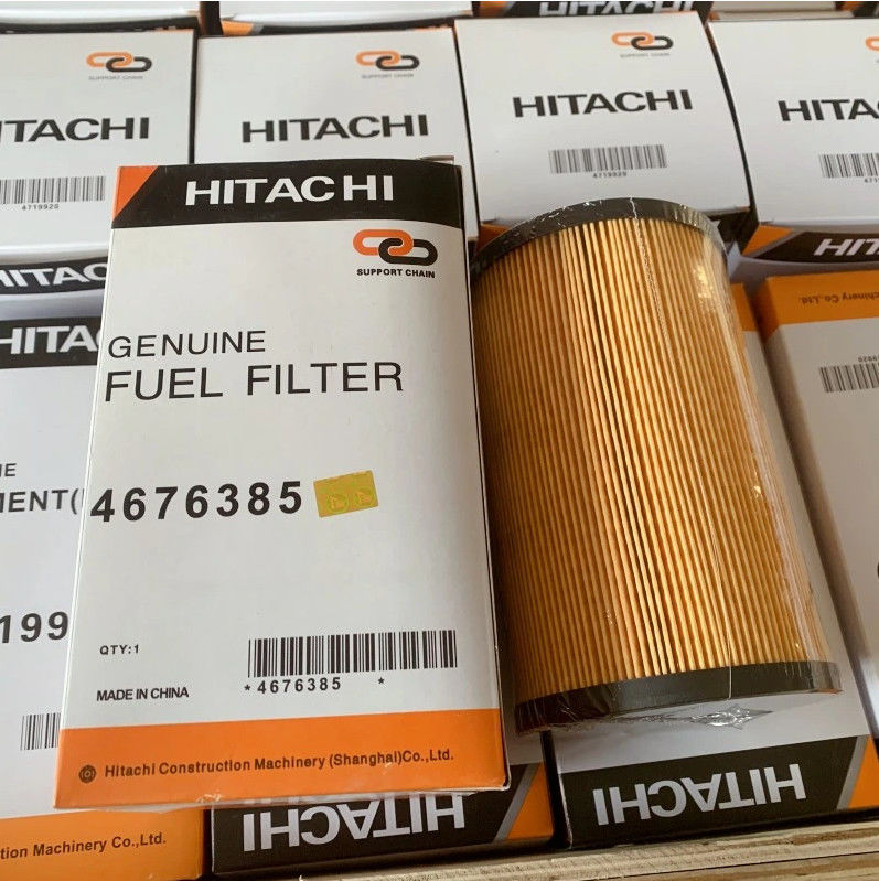 Оригинальное топливо Фильтры Hitachi 4676385 Запчасти строительных машин