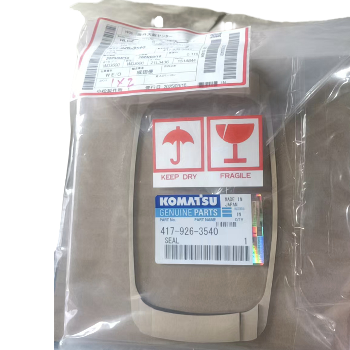 Прочная деталь для колесного погрузчика Komatsu SEAL 417-926-3540 для модели WA150-5. Гарантированная производительность