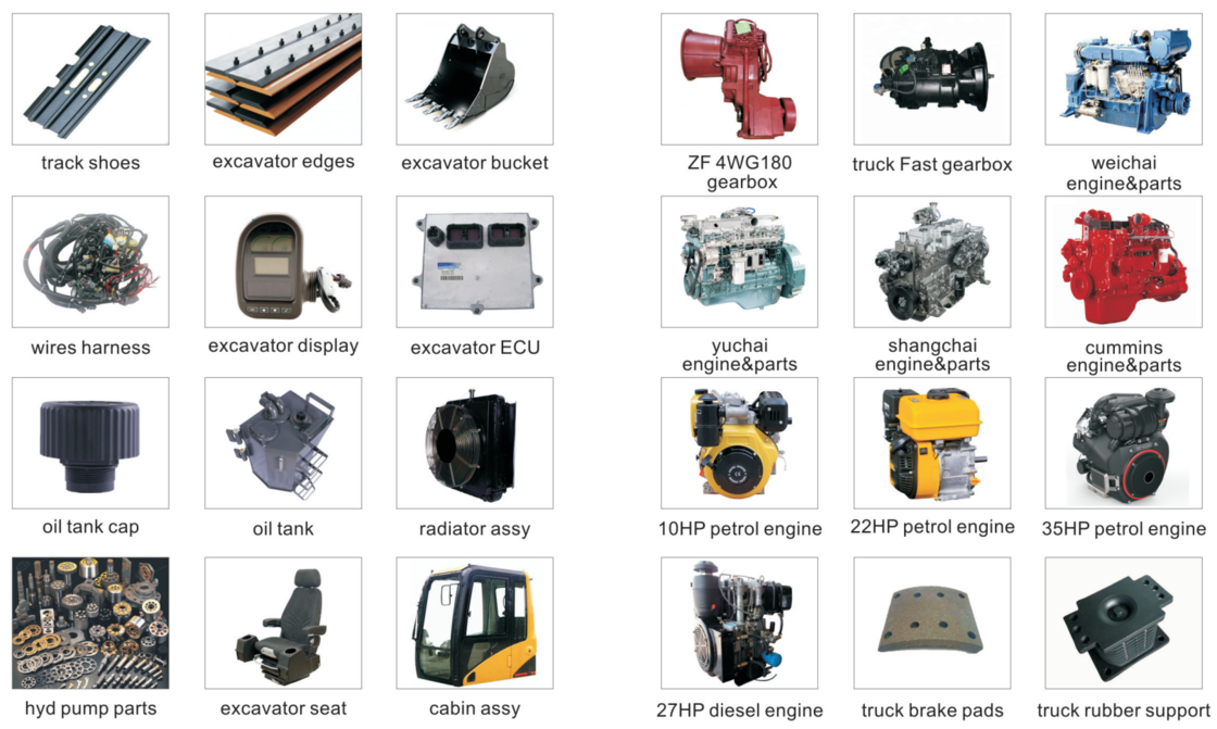 ИСУЗУ Двигатель 4bg1 4bg1t Hitachi Zax120 Zx120 Оригинальные запчасти